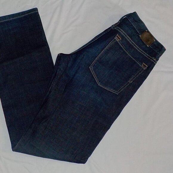 Banana Republic Dark Blue Straight Leg Jeans - Picture 1 of 3